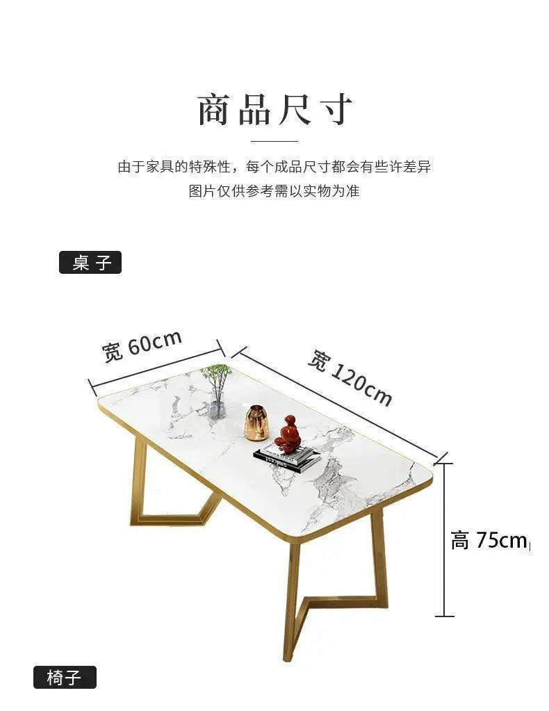 Komplett Matgrupp – Modernt Bord & 4 Stolar i MDF-trä