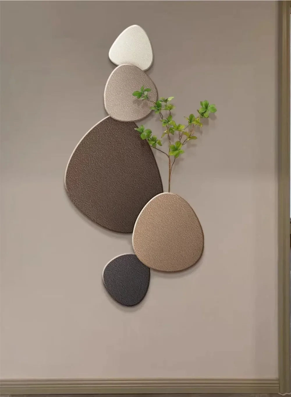 Ny stil vägglampa för vardagsrum – dekorativ målning med växtmotiv för veranda, korridor och hall – väggmonterad lampa med kontakt