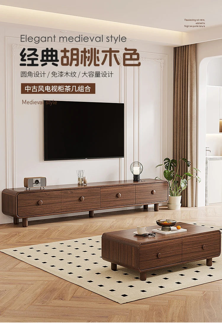 Luxury TV Stand – Elegant Drawer Cabinet for Stylish Living Rooms