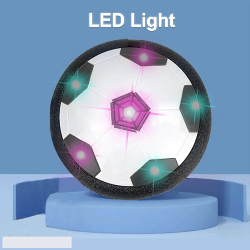 LED Hover Fotboll – Flygande Boll med Ljus – För Inomhus & Utomhuslek – 18cm