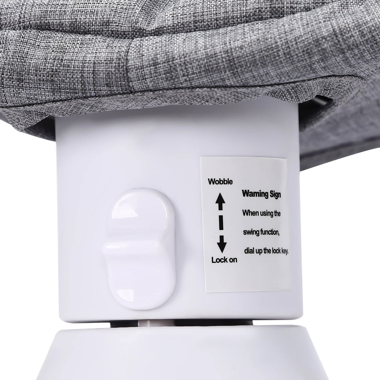 🛏️ Elektrisk Babysäng Gungstol med Musik – För Barn 0–1 år