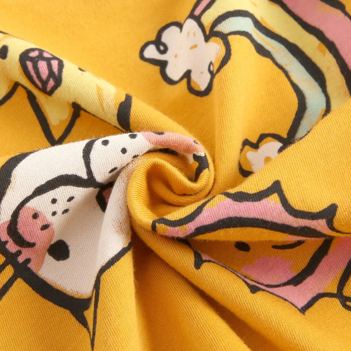 Sanlutoz Baby Pyjamas – 100% Kammad Bomull – Djurmotiv – 2-delad Set för Nyfödda & Småbarn (0–4 år)