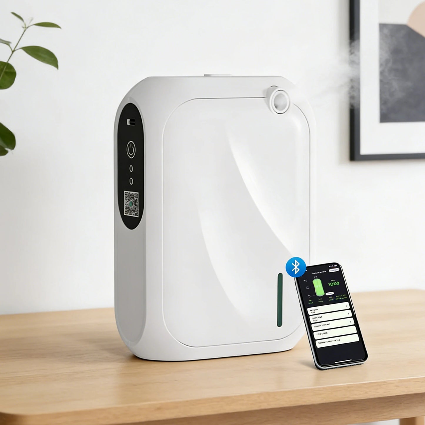Professionell Aromdiffusor Bluetooth Väggmonterad