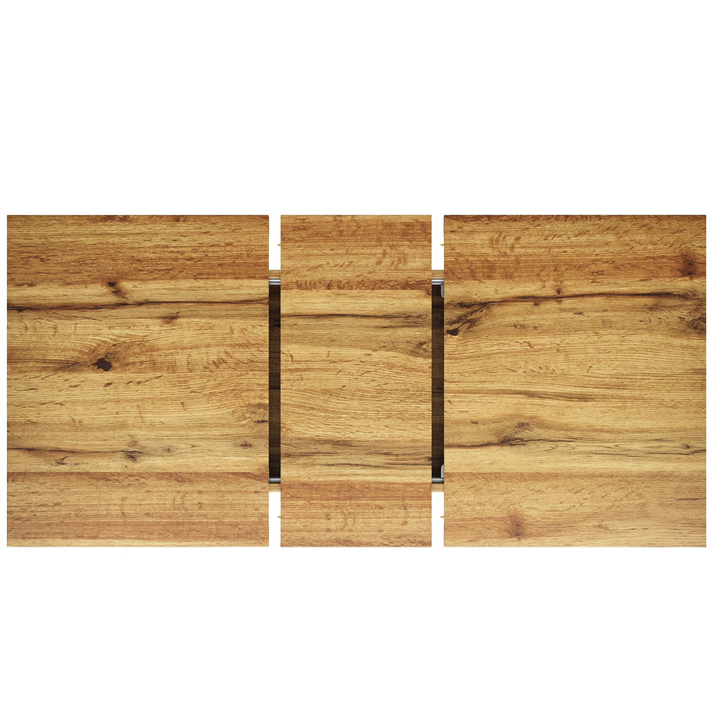 🍽️ Utdragbart Matbord 120–160 cm – Modern Design med Stjärnformade Ben