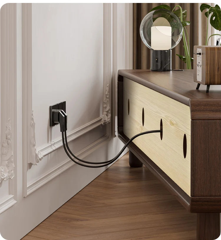 Luxury TV Stand – Elegant Drawer Cabinet for Stylish Living Rooms