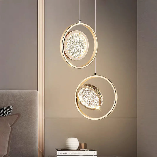 Modern LED Pendellampa – Lyxig Designlampa för Sovrum, Vardagsrum & Entré