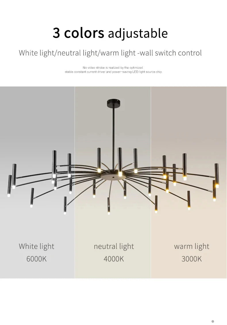 Minimalistisk Taklampa – G9 LED Pendel för Hemmets Inredning