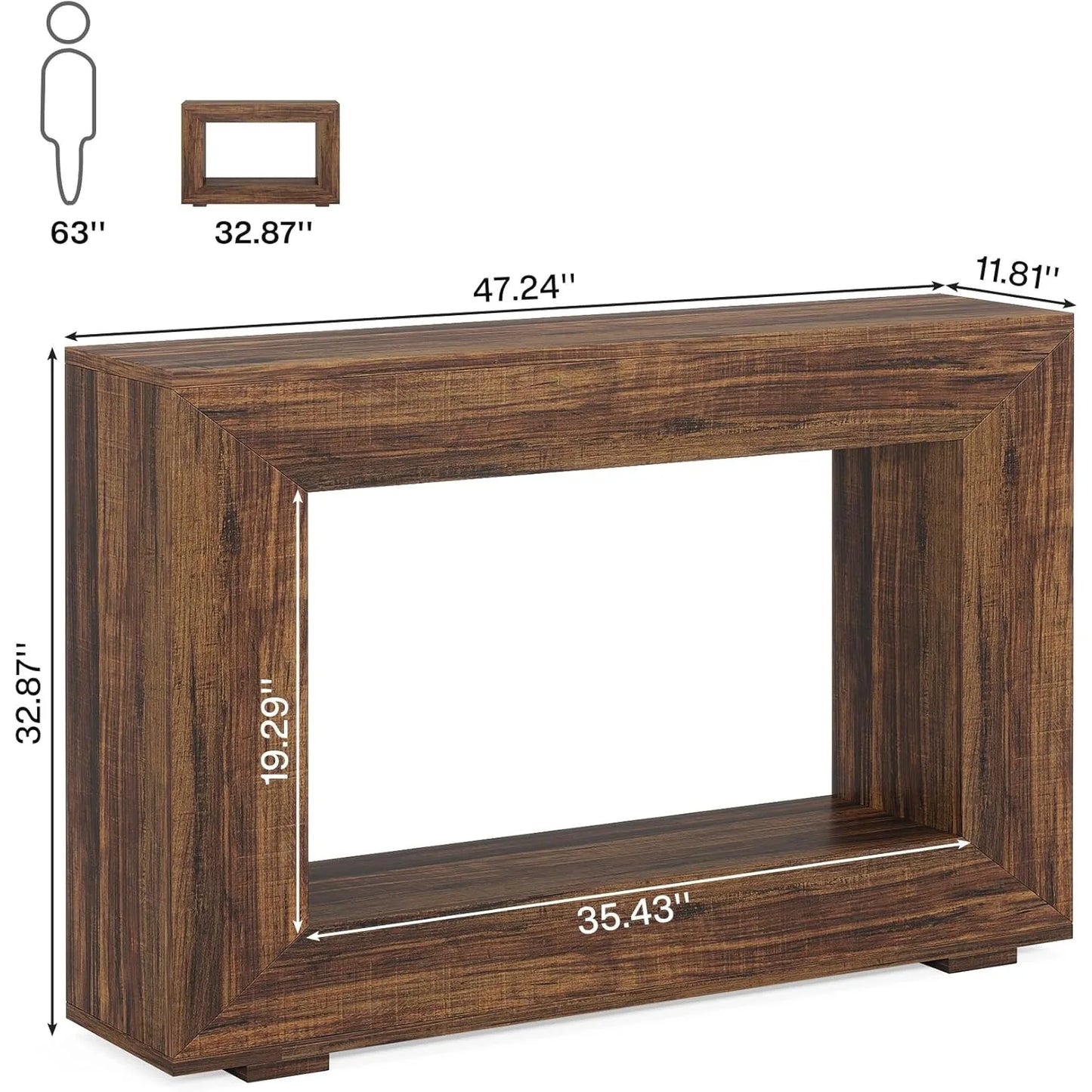 LITTLE TREE Konsolbord – Stilren Förvaring för Entré & Vardagsrum