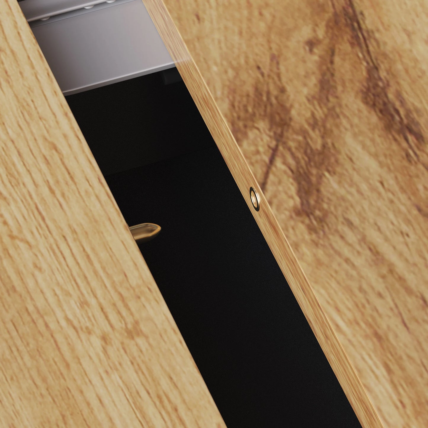 Utdragbart Matbord med Förvaring – Modern Design för Kök & Vardagsrum (110–140 × 80 cm)