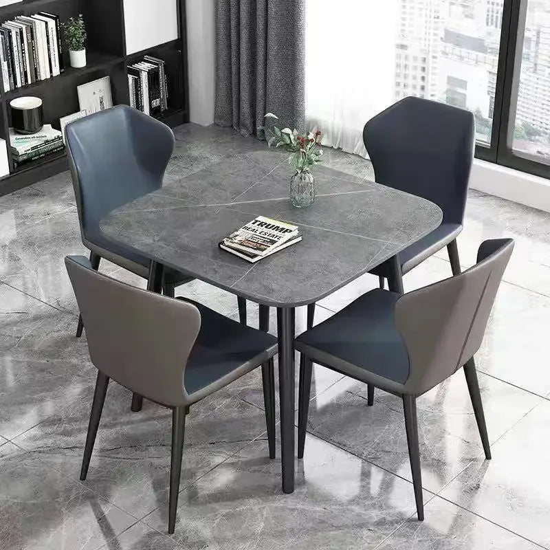 Lyxig Matgrupp i Massivt Trä – Modern Design för Hem & Möten