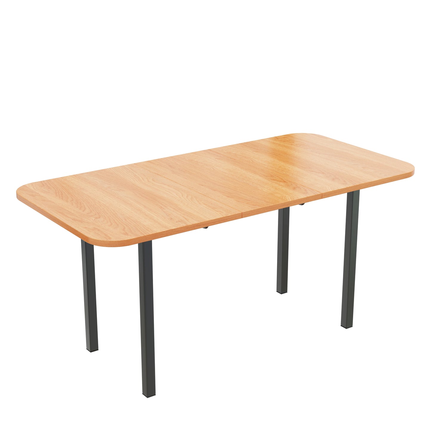 Utdragbart Matbord i Naturlig Träfärg – 120–160 cm för Vardagsbruk & Fest
