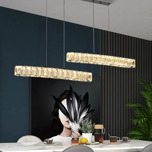 Vetrulus Kristalltaklampa – Modern Lyx i Krom & Kristall