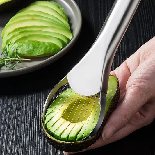 🥑 Avokadokniv i Rostfritt Stål – Frukt- & Grönsaksskärare | Praktiskt Kökstillbehör
