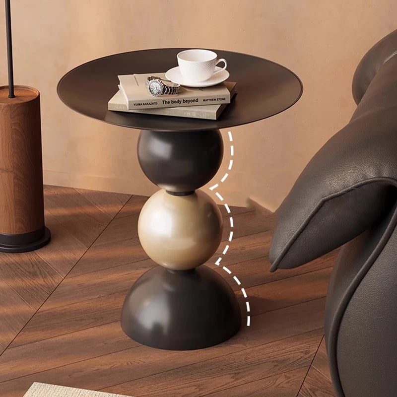 Kompakt Metallsoffbord – Enkel & Modern Design för Vardagsrum & Sovrum