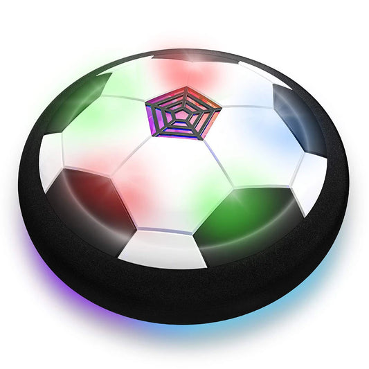 LED Hover Fotboll – Flygande Boll med Ljus – För Inomhus & Utomhuslek – 18cm