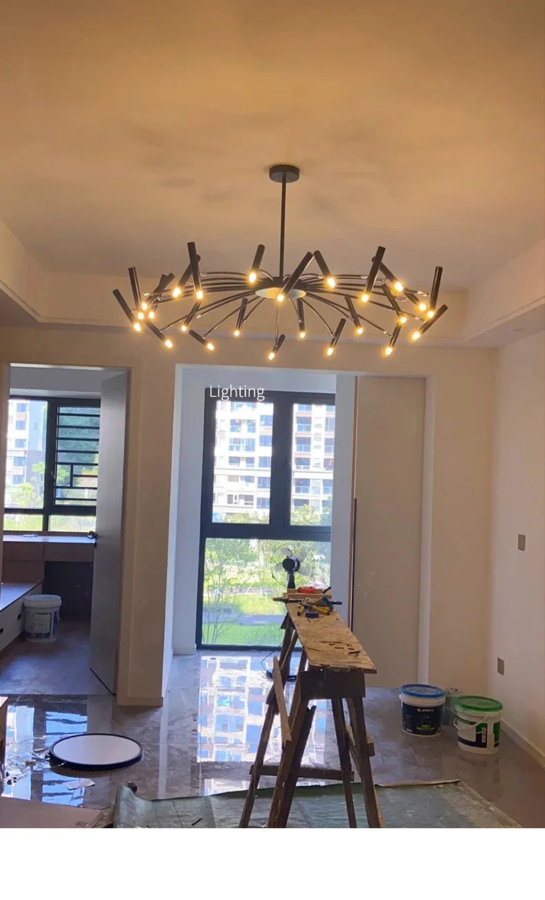 Minimalistisk Taklampa – G9 LED Pendel för Hemmets Inredning