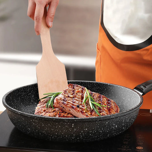 Nonstick Stekpanna – Maifan Stone – 22/24/26/28 cm – För Induktion & Alla Spisar