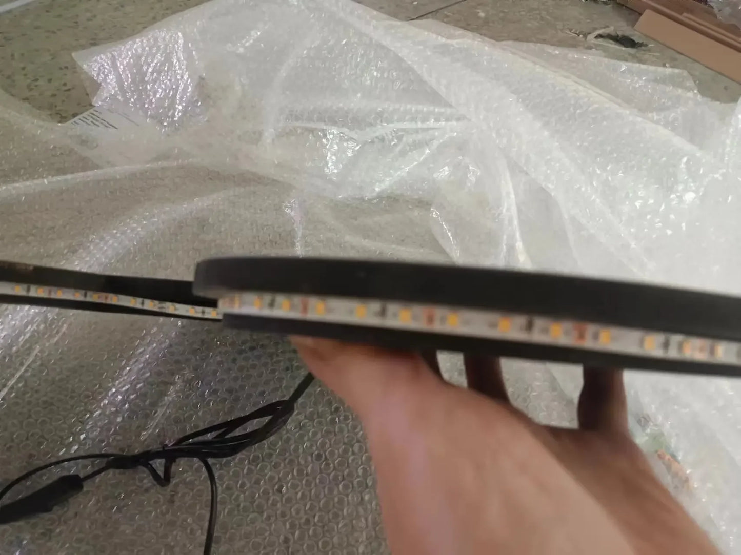 Ny stil vägglampa för vardagsrum – dekorativ målning med växtmotiv för veranda, korridor och hall – väggmonterad lampa med kontakt