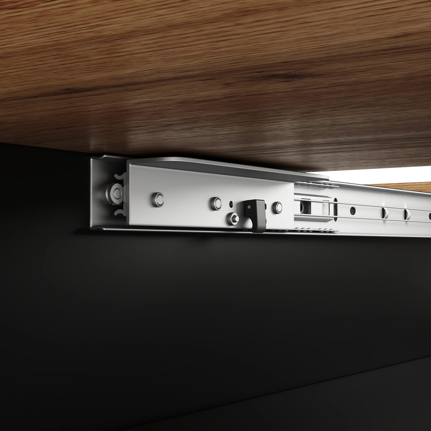 Utdragbart Matbord med Förvaring – 140 × 70 cm för Kök & Vardagsrum