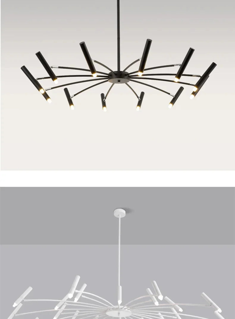 Minimalistisk Taklampa – G9 LED Pendel för Hemmets Inredning