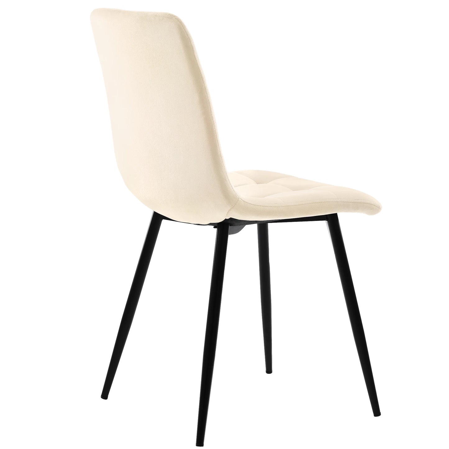 Matgrupp (5 delar) – Modernt Matbord med 4 Stolar, 140×80 cm