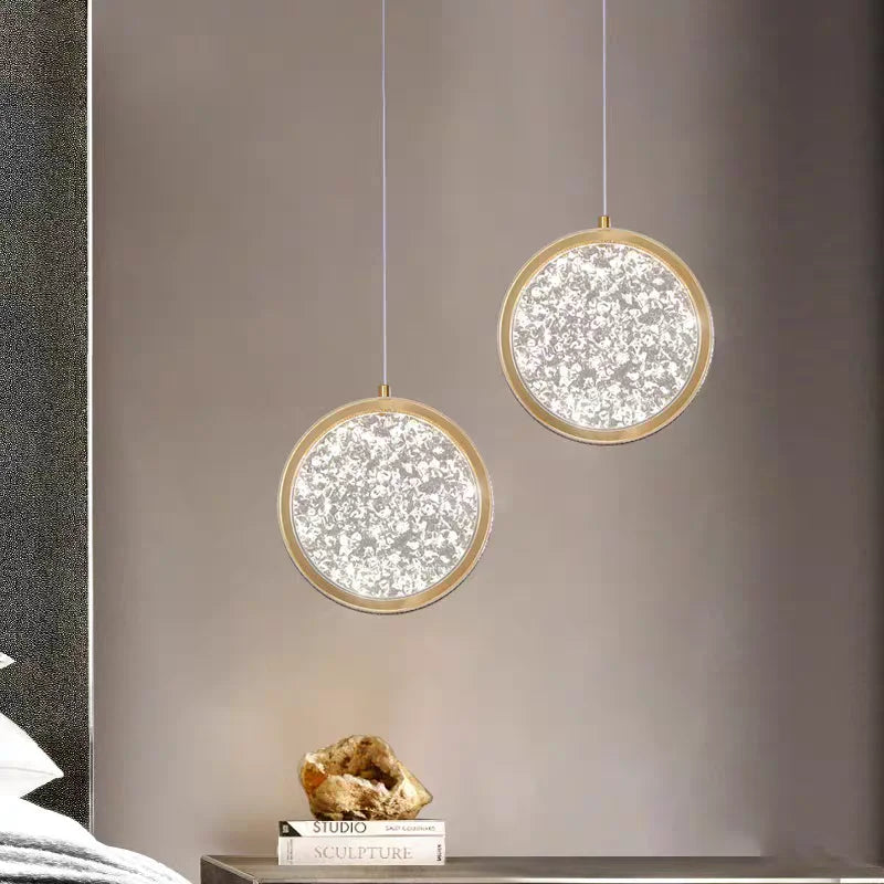 Modern LED Pendellampa – Lyxig Designlampa för Sovrum, Vardagsrum & Entré