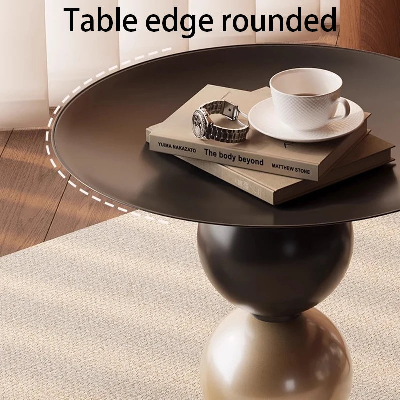 Kompakt Metallsoffbord – Enkel & Modern Design för Vardagsrum & Sovrum