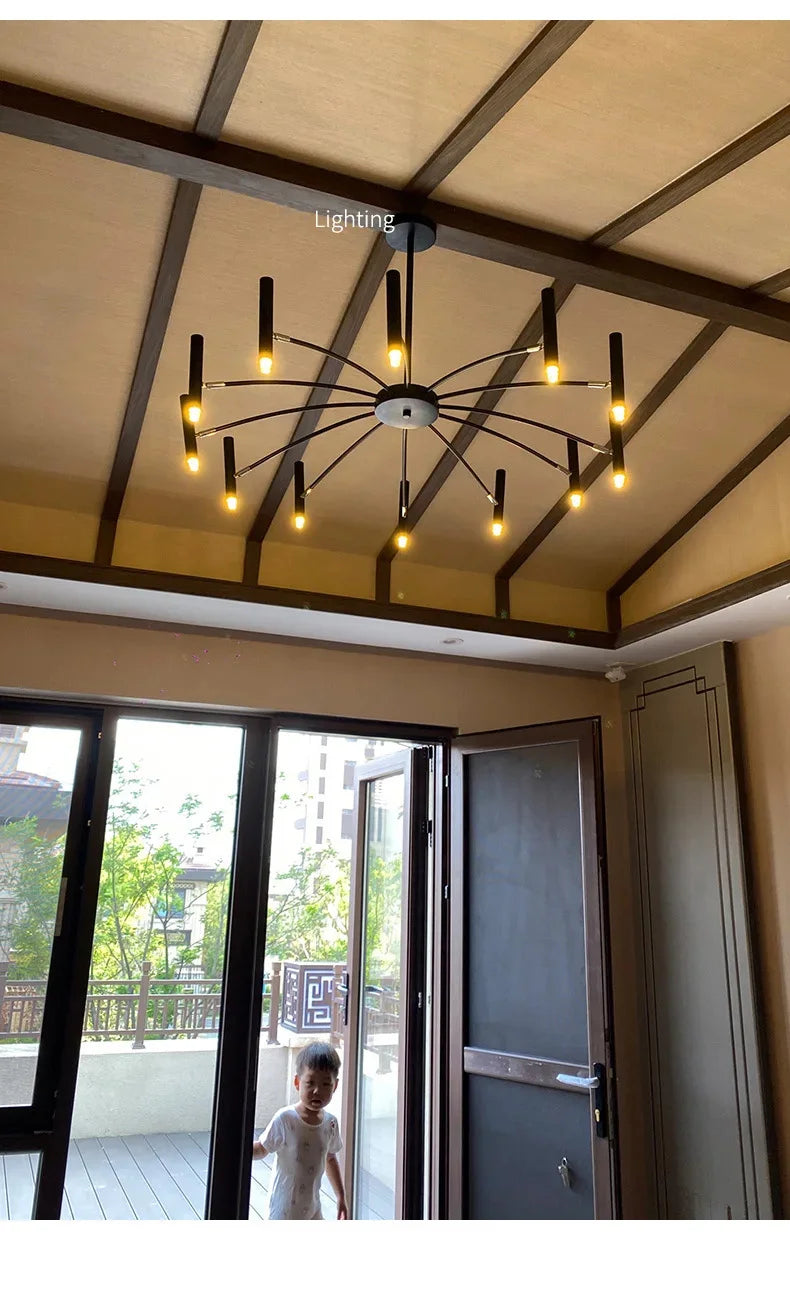 Minimalistisk Taklampa – G9 LED Pendel för Hemmets Inredning