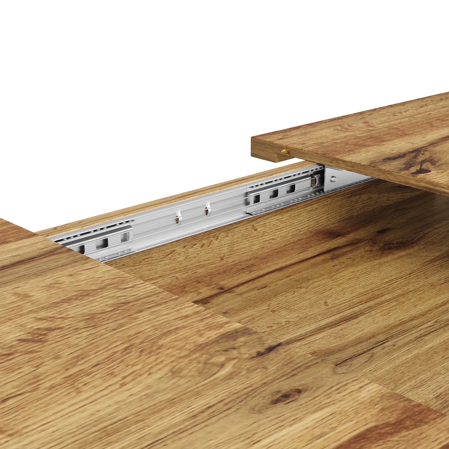 🍽️ Utdragbart Matbord 120–160 cm – Modern Design med Stjärnformade Ben