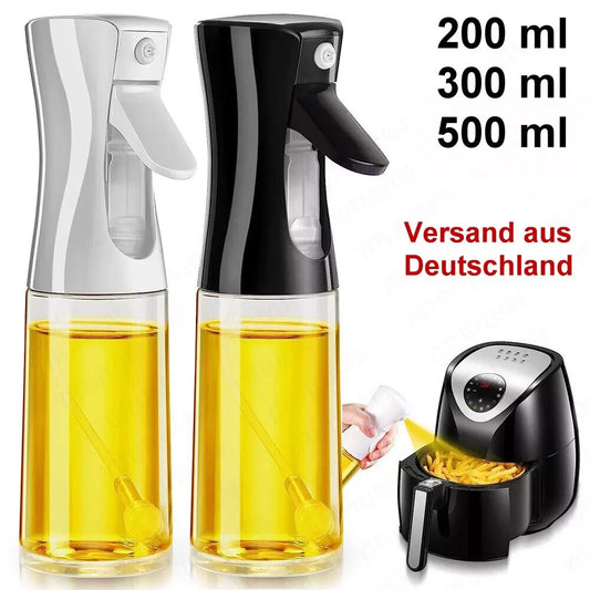 Oljedispenser med Sprayfunktion – 200ml/300ml/500ml – För Matlagning, Grill & Bakning
