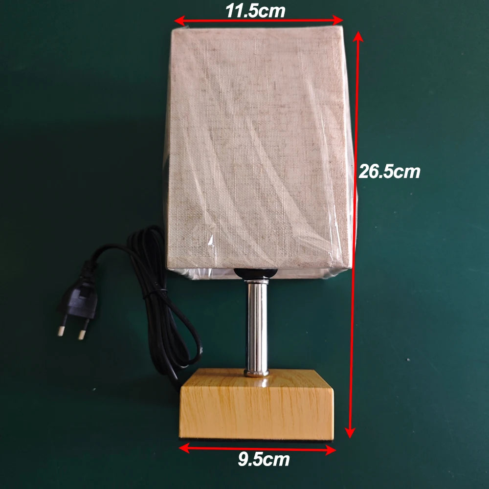 2-pack LED Bordslampor med USB & Type-C – Touchstyrning & Snabbladdning