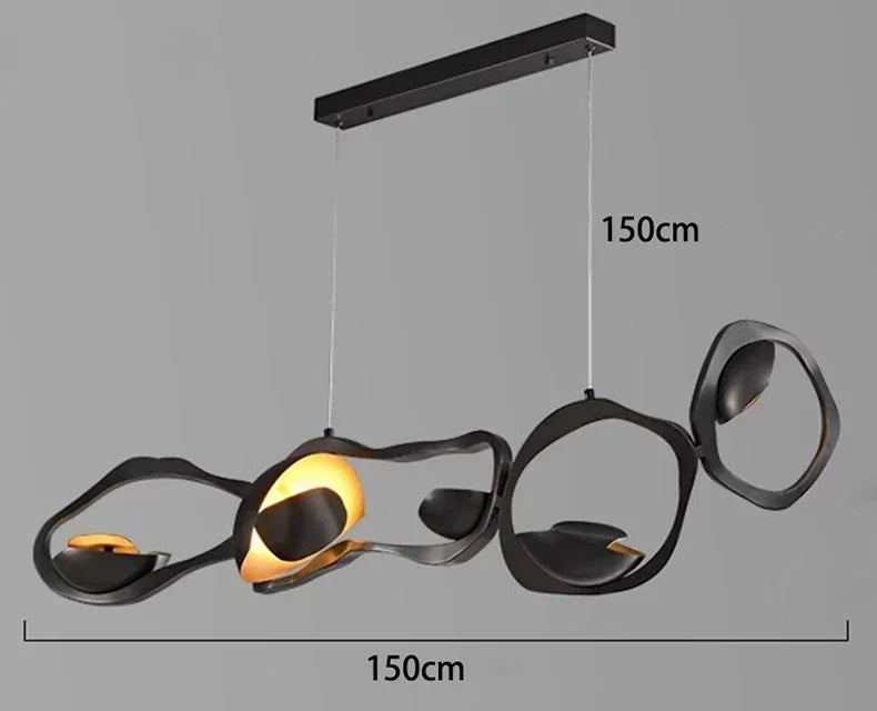 Nordisk Minimalistisk LED-Pendel – Stilren Design för Hem & Hotell