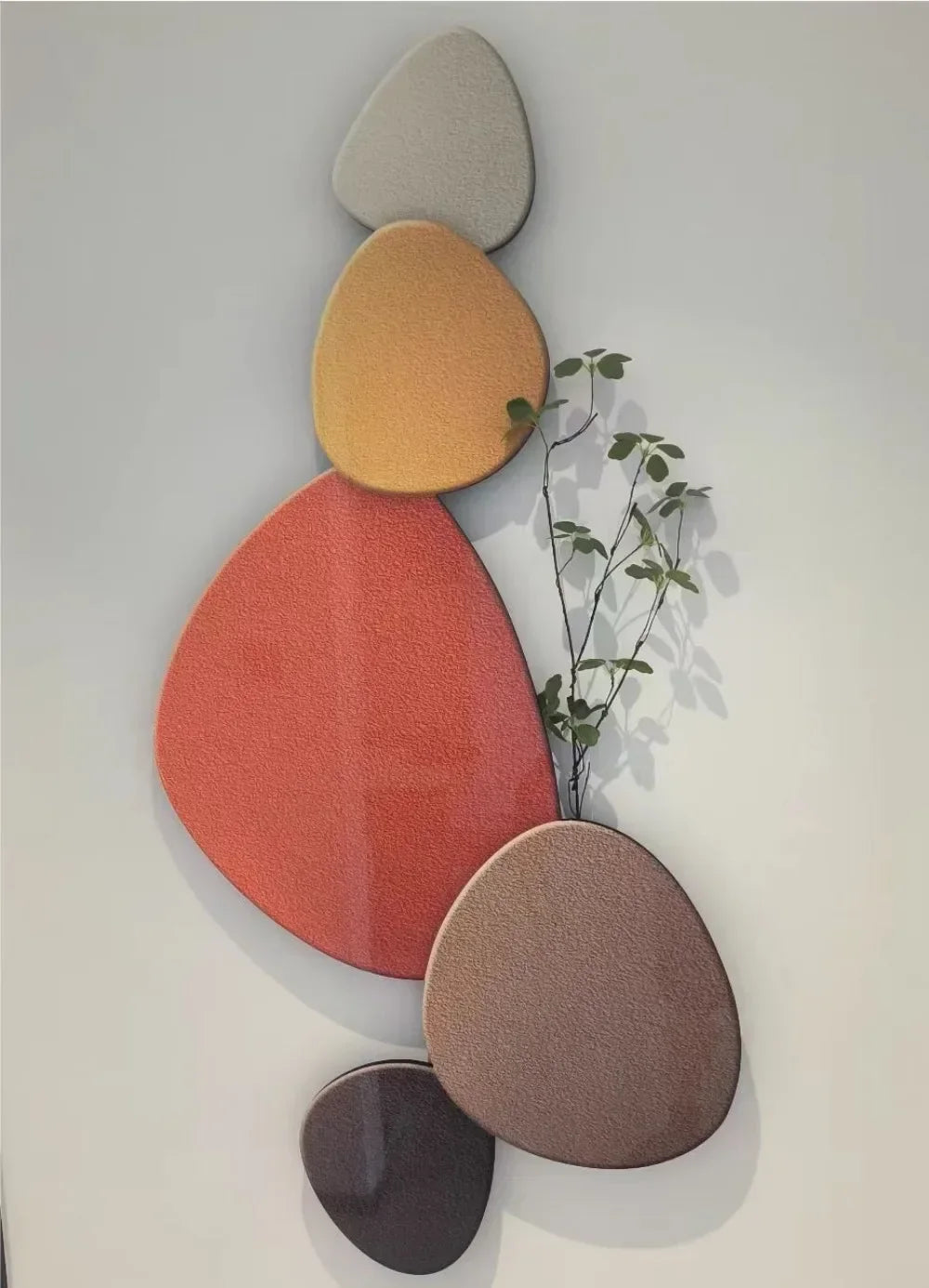 Ny stil vägglampa för vardagsrum – dekorativ målning med växtmotiv för veranda, korridor och hall – väggmonterad lampa med kontakt