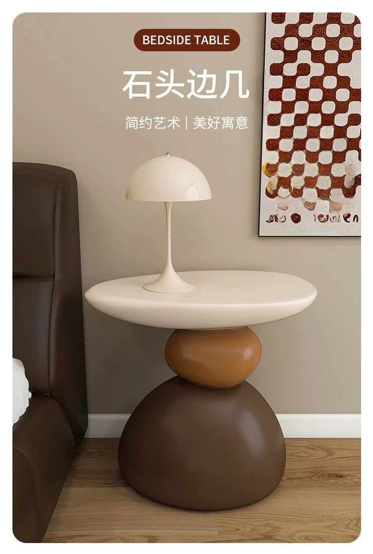 Modern Soffbord i Resin – Minimalistisk Design för Vardagsrum & Sovrum