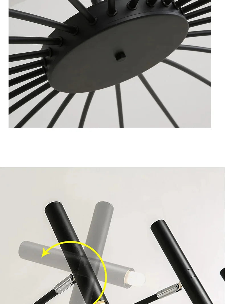 Minimalistisk Taklampa – G9 LED Pendel för Hemmets Inredning