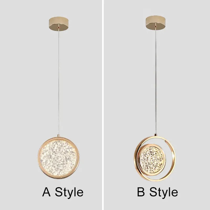 Modern LED Pendellampa – Lyxig Designlampa för Sovrum, Vardagsrum & Entré