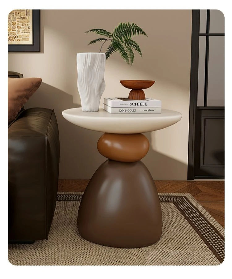 Modern Soffbord i Resin – Minimalistisk Design för Vardagsrum & Sovrum