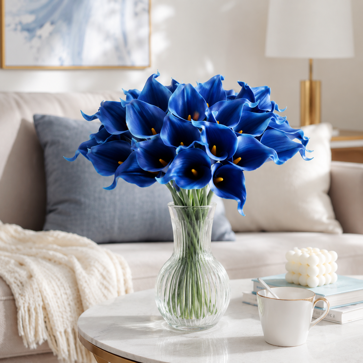 Konstgjorda Calla Liljor 10 st
