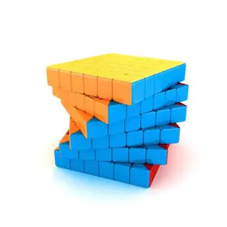 Speed ​​Magic Cube utan Klistermärken – Hjärngympa för Barn &amp; Vuxna